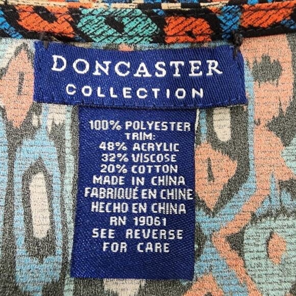 Doncaster Multicolor Patterned Garment - image 4